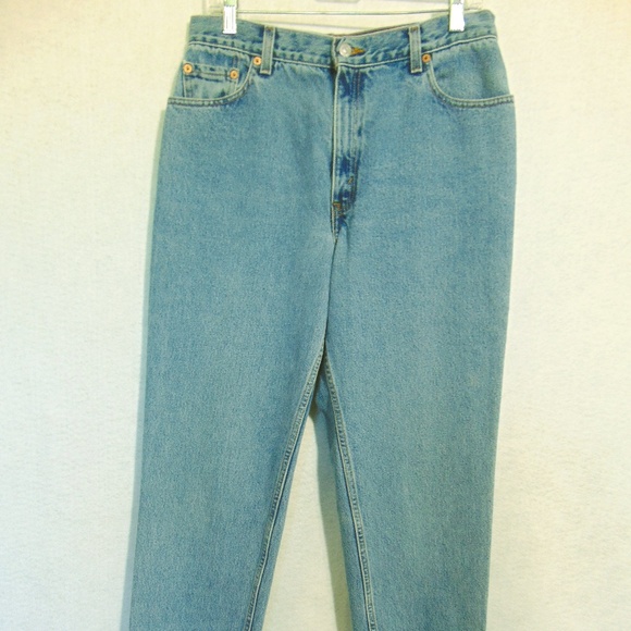 Levis 550 Denim - Vintage Levis 550 Mom Jeans High Waisted  Size 12